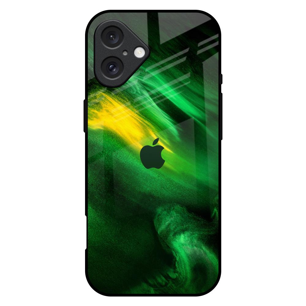 Forest Galaxy iPhone 16 Plus Glass Back Cover Online