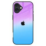 Unicorn Pattern iPhone 16 Plus Glass Back Cover Online
