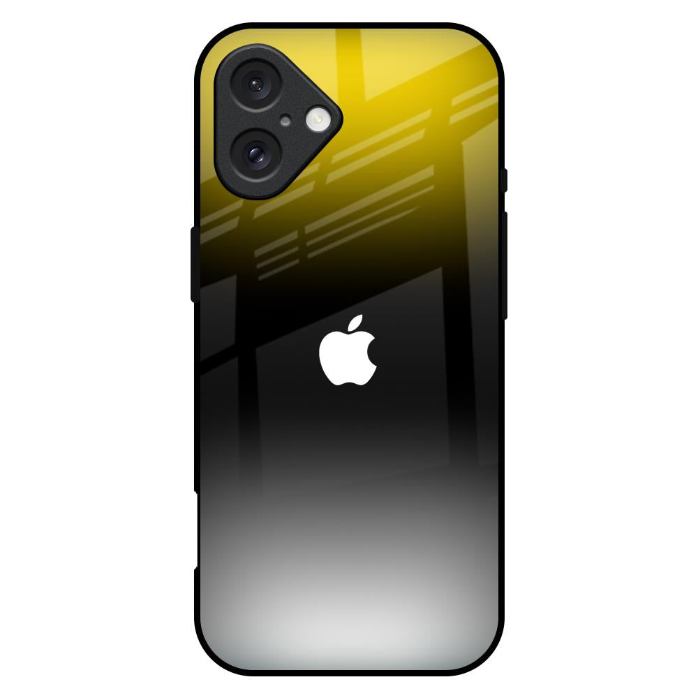 Yellow Shadow iPhone 16 Plus Glass Back Cover Online