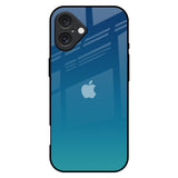 Celestial Blue iPhone 16 Plus Glass Back Cover Online