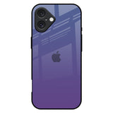 Indigo Pastel iPhone 16 Plus Glass Back Cover Online