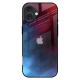Smokey Watercolor iPhone 16 Plus Glass Back Cover Online