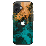 Watercolor Wave iPhone 16 Plus Glass Back Cover Online