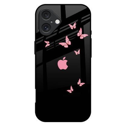 Fly Butterfly iPhone 16 Plus Glass Back Cover Online
