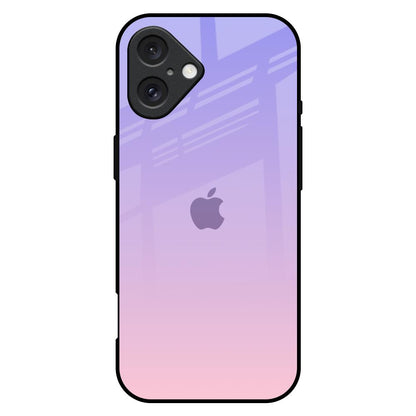 Lavender Gradient iPhone 16 Plus Glass Back Cover Online