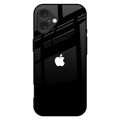 Jet Black iPhone 16 Plus Glass Back Cover Online
