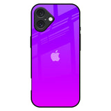 Purple Pink iPhone 16 Plus Glass Back Cover Online