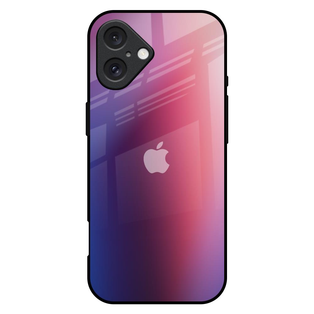Multi Shaded Gradient iPhone 16 Plus Glass Back Cover Online
