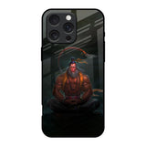 Lord Hanuman Animated iPhone 16 Pro Glass Back Cover Online