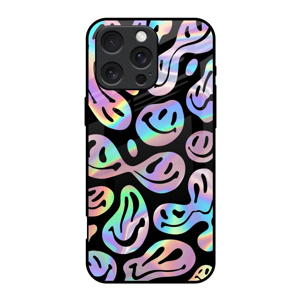 Acid Smile iPhone 16 Pro Glass Back Cover Online