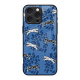 Blue Cheetah iPhone 16 Pro Glass Back Cover Online
