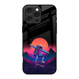 Retro Astronaut iPhone 16 Pro Glass Back Cover Online