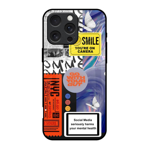 Smile for Camera iPhone 16 Pro Glass Back Cover Online