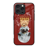 Astronaut Bear iPhone 16 Pro Glass Back Cover Online