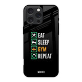 Daily Routine iPhone 16 Pro Glass Back Cover Online