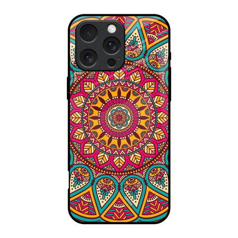 Elegant Mandala iPhone 16 Pro Glass Back Cover Online