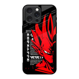 Red Vegeta iPhone 16 Pro Glass Back Cover Online