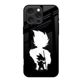 Monochrome Goku iPhone 16 Pro Glass Back Cover Online