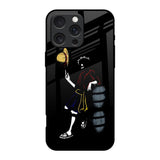 Luffy Line Art iPhone 16 Pro Glass Back Cover Online