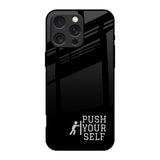 Push Your Self iPhone 16 Pro Glass Back Cover Online