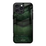 Green Leather iPhone 16 Pro Glass Back Cover Online