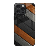 Tri Color Wood iPhone 16 Pro Glass Back Cover Online