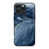 Deep Ocean Marble iPhone 16 Pro Glass Back Cover Online