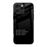 Black Soul iPhone 16 Pro Glass Back Cover Online