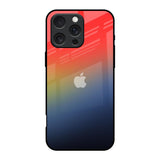 Rainbow Gradient iPhone 16 Pro Glass Back Cover Online