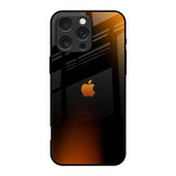 Orange Black Fusion iPhone 16 Pro Glass Back Cover Online