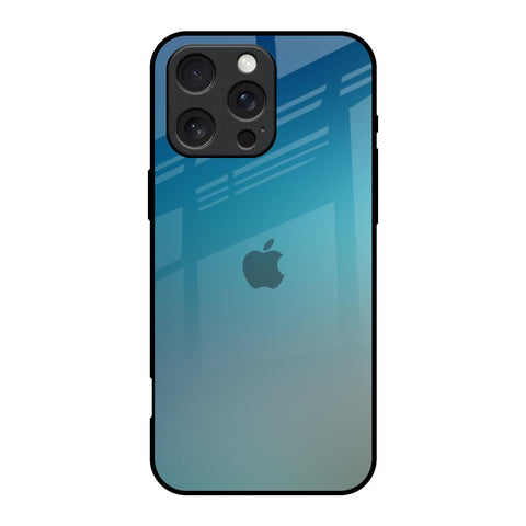 Sea Theme Gradient iPhone 16 Pro Glass Back Cover Online