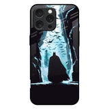Dark Man In Cave iPhone 16 Pro Max Glass Back Cover Online
