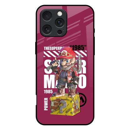 Gangster Hero iPhone 16 Pro Max Glass Back Cover Online