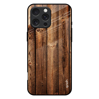 Timber Printed iPhone 16 Pro Max Glass Back Cover Online