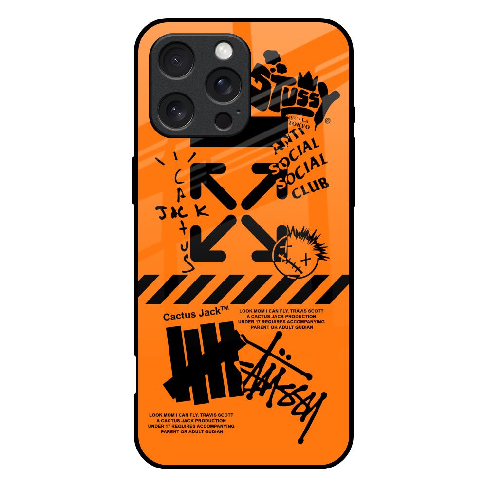 Anti Social Club iPhone 16 Pro Max Glass Back Cover Online
