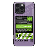 Run & Freedom iPhone 16 Pro Max Glass Back Cover Online