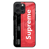 Supreme Ticket iPhone 16 Pro Max Glass Back Cover Online