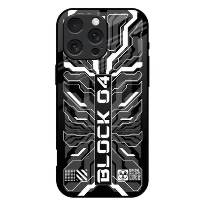 Monochrome Magic iPhone 16 Pro Max Glass Back Cover Online