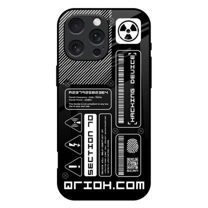 Futuristic Art iPhone 16 Pro Max Glass Back Cover Online