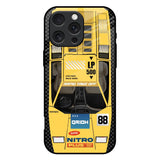 Yellow Racing Car iPhone 16 Pro Max Glass Back Cover Online