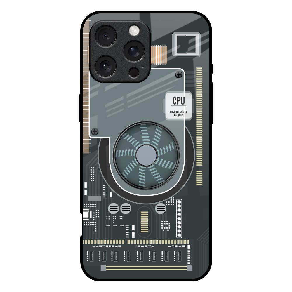 Motherboard Circuit iPhone 16 Pro Max Glass Back Cover Online