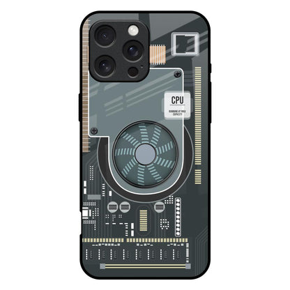 Motherboard Circuit iPhone 16 Pro Max Glass Back Cover Online
