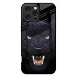 Angry Black Leopard iPhone 16 Pro Max Glass Back Cover Online