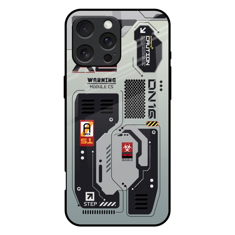 Techno Vibes iPhone 16 Pro Max Glass Back Cover Online