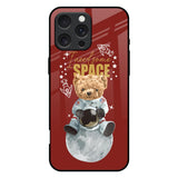 Astronaut Bear iPhone 16 Pro Max Glass Back Cover Online