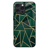 Abstract Green iPhone 16 Pro Max Glass Back Cover Online