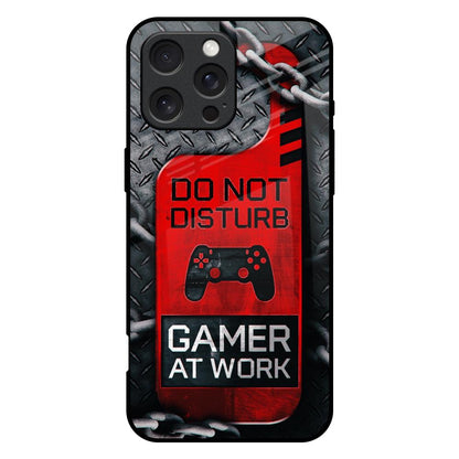 Do No Disturb iPhone 16 Pro Max Glass Back Cover Online