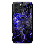 Techno Color Pattern iPhone 16 Pro Max Glass Back Cover Online