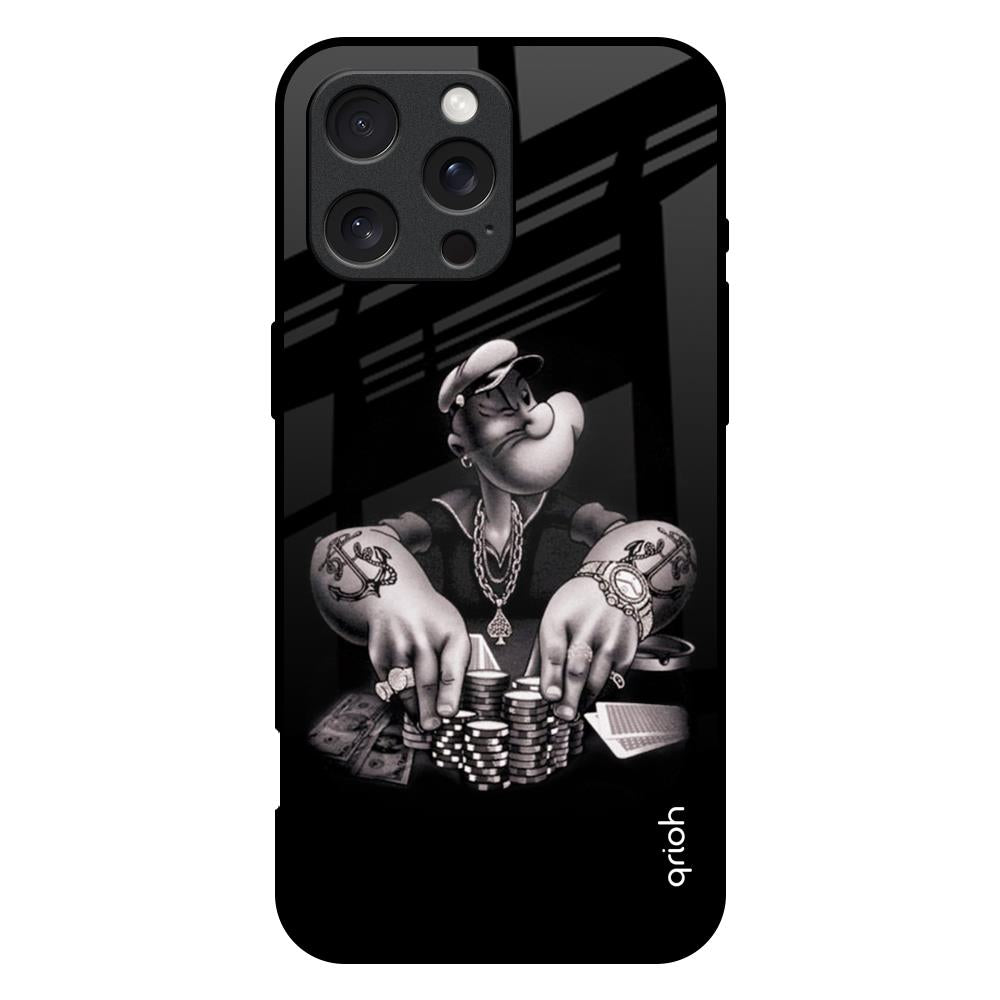 Gambling Problem iPhone 16 Pro Max Glass Back Cover Online