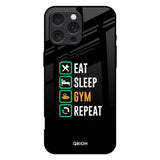 Daily Routine iPhone 16 Pro Max Glass Back Cover Online